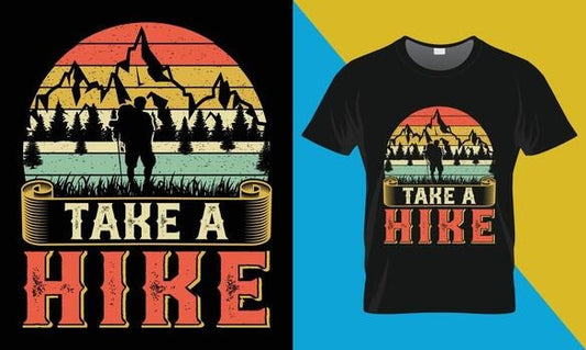 Adventure Hiking Graphic Tee (White)