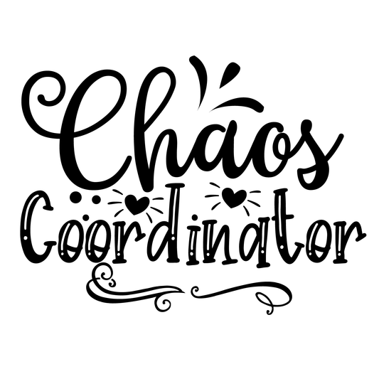 Chaos Coordinator- Tee (White)