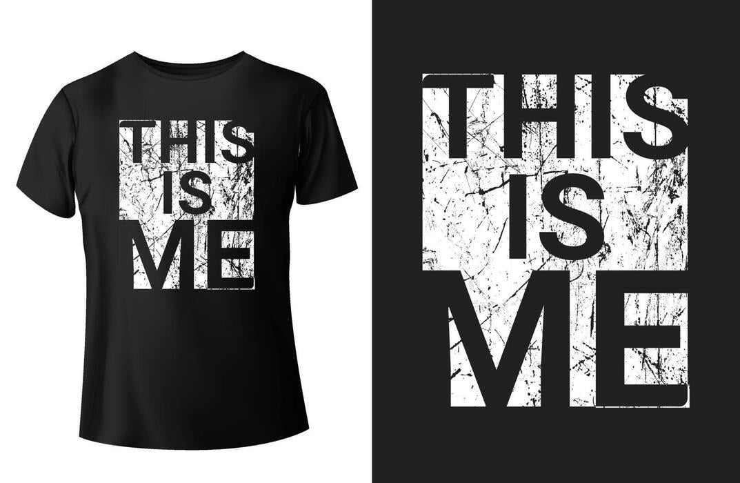 Bold Statement Graphic Tee (Black)