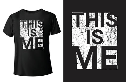 Bold Statement Graphic Tee (Black)