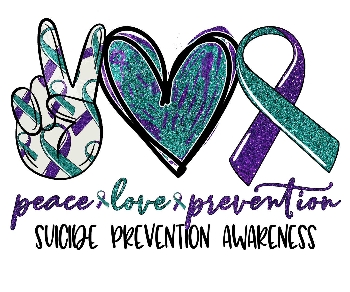 Peace Love Prevention — Tee (Black) [WM v1 placeholder] [WM v1 3d393247] [WM v1 8ef2611d] [WM v1 ed9bcda0] [WM v1 ed9bcda0]