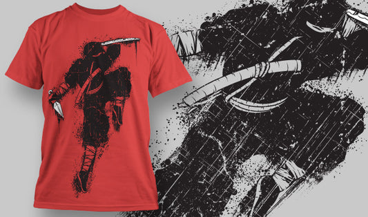 Ninja Graphic T-shirt (Black)