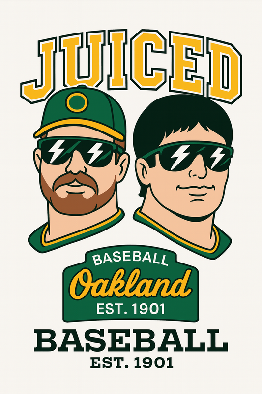 Juiced Oakland Sluggers Tee (White)