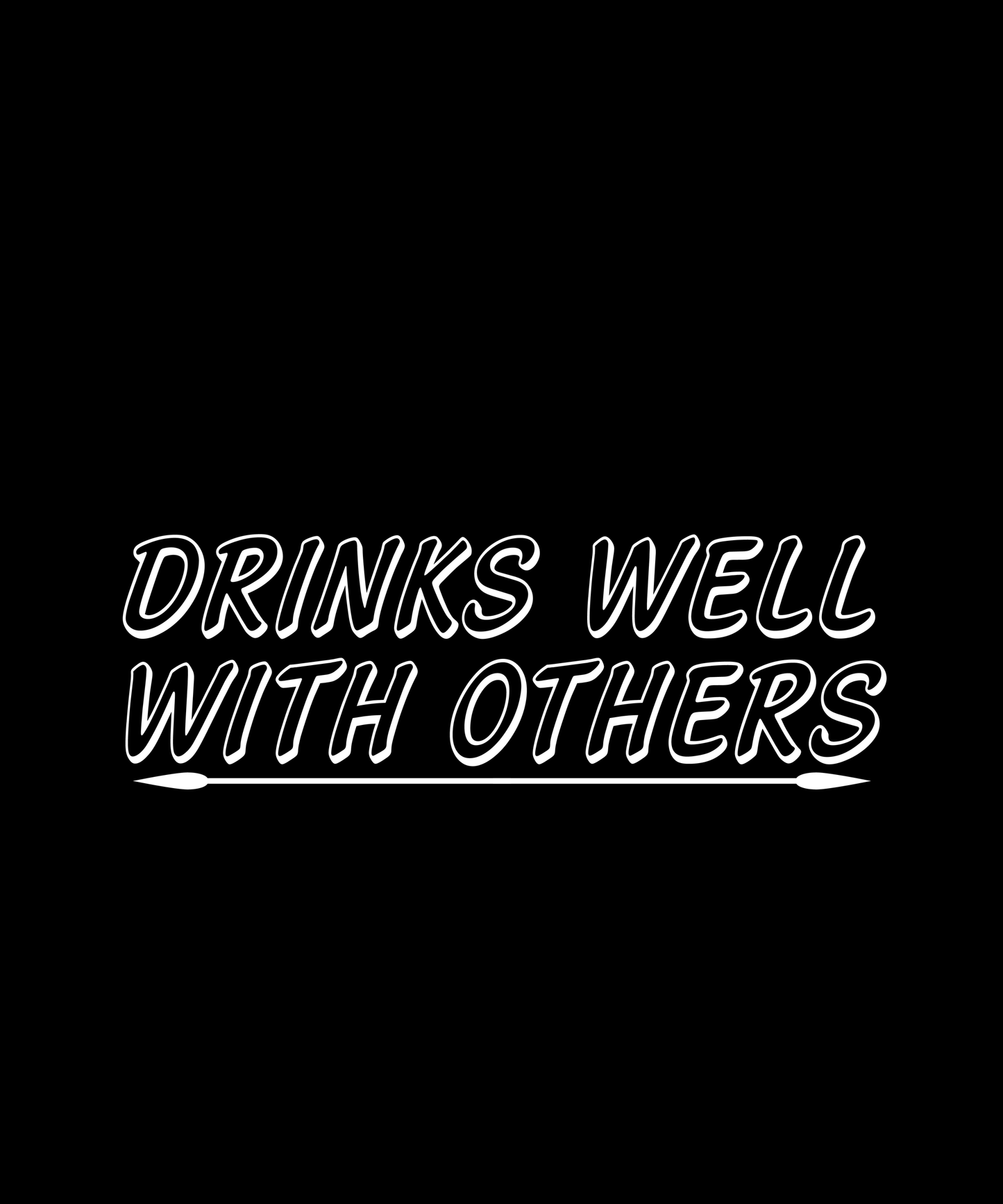 Fun Drinking T-shirt (Black)