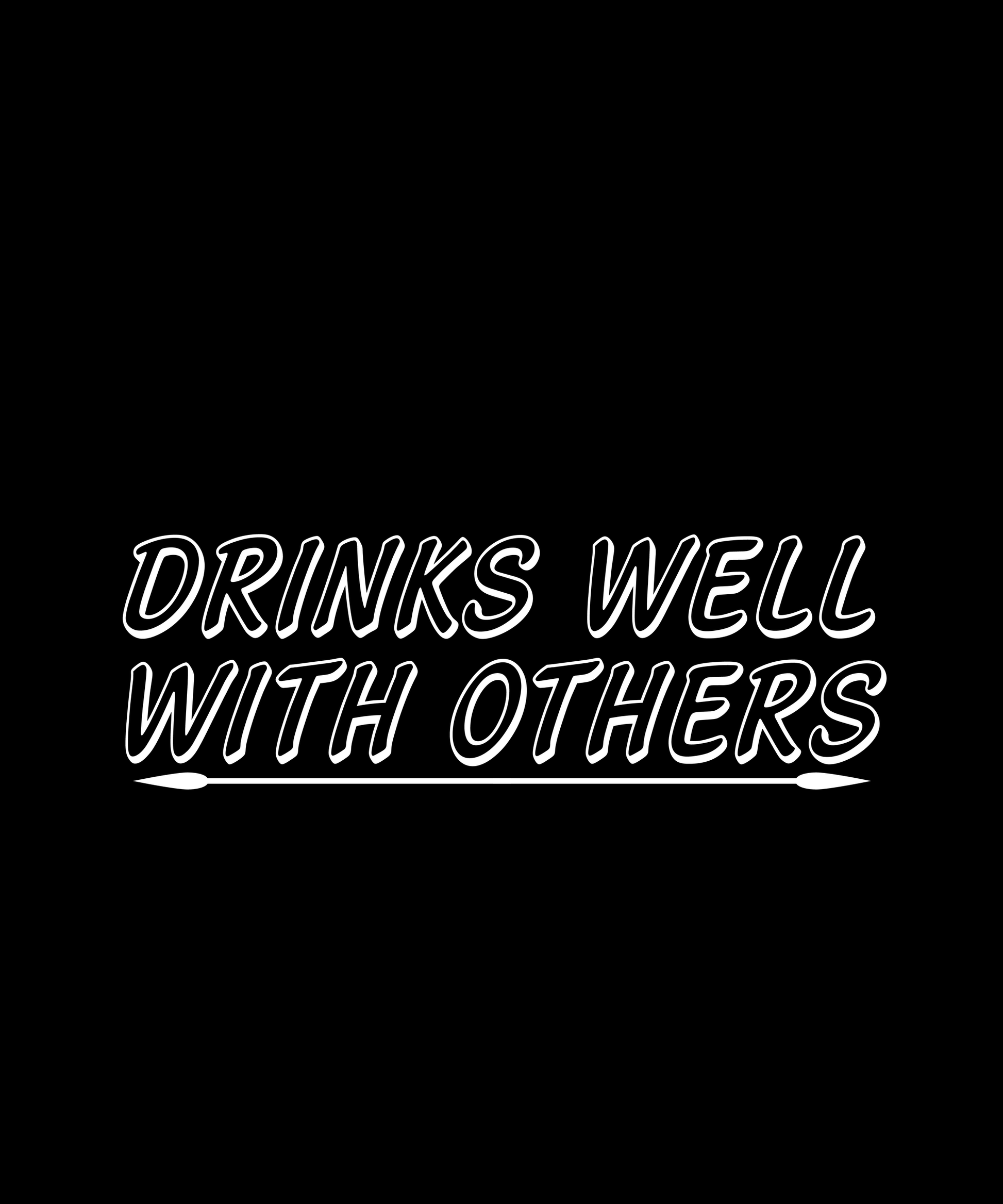 Fun Drinking T-shirt (Black)