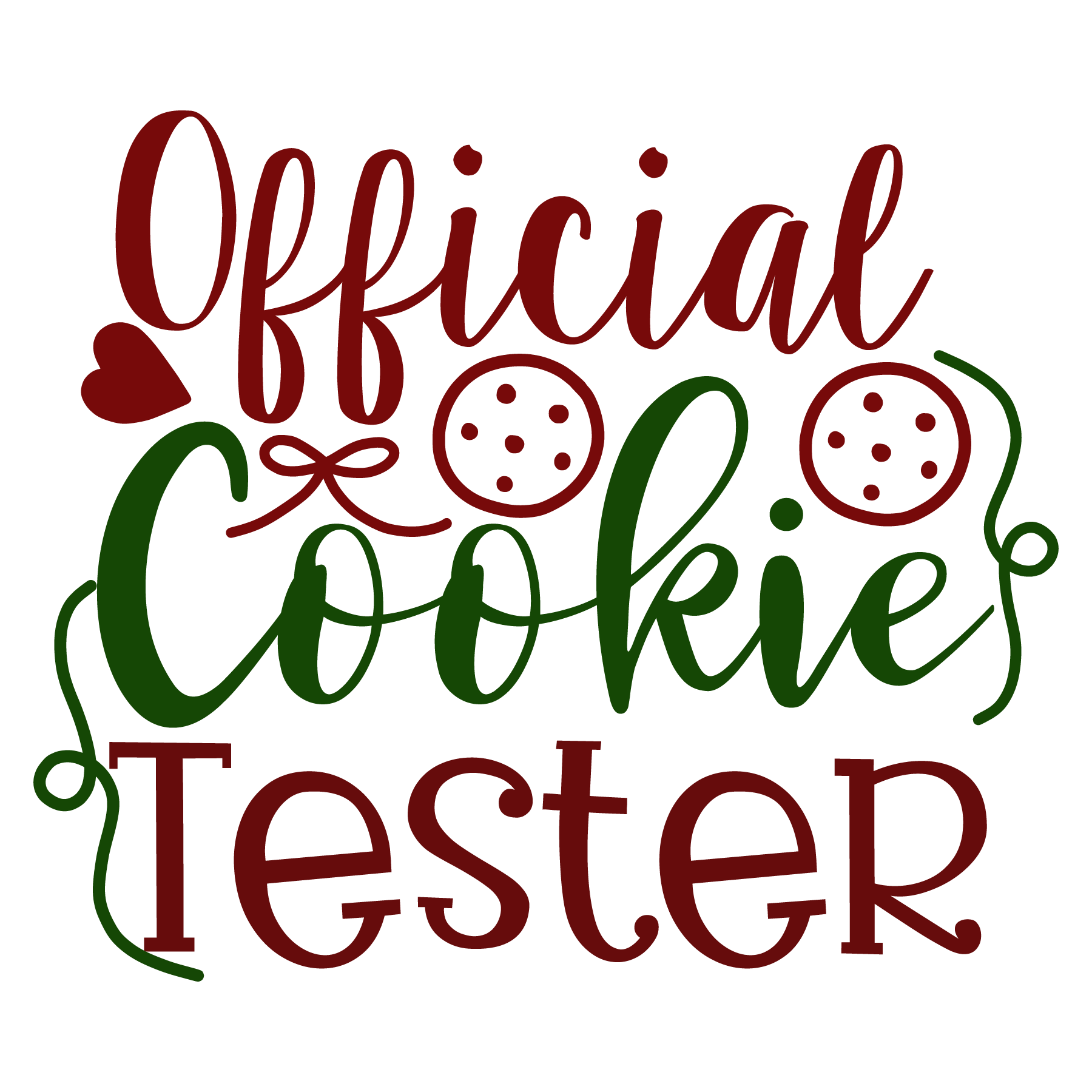 Official Cookie Tester T-shirt (White)