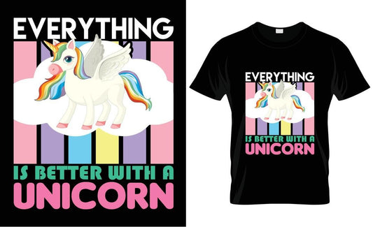 Unicorn Graphic Tee (White)