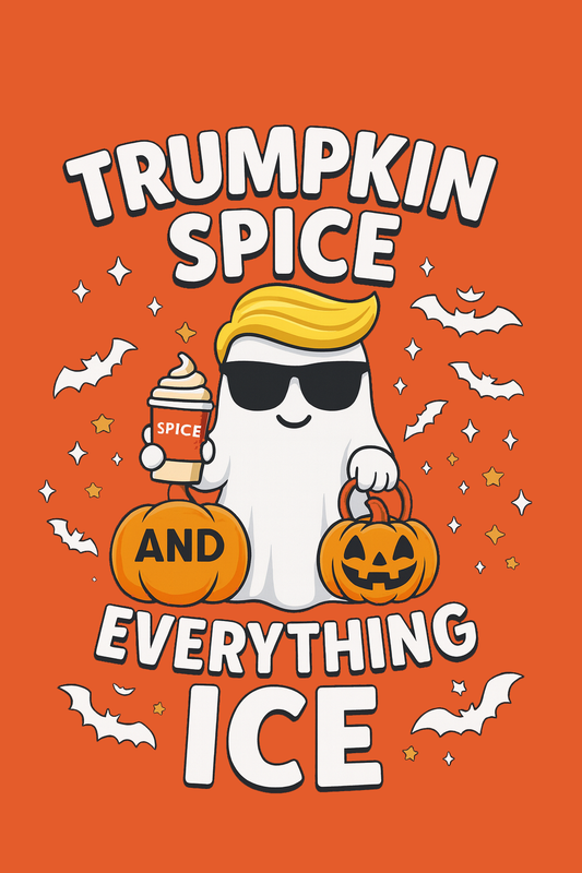 Trumpkin Spice And Everything Ice Tee (Orange)