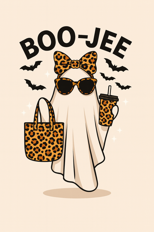 BOO-JEE Ghost — Sweatshirt (Cream)