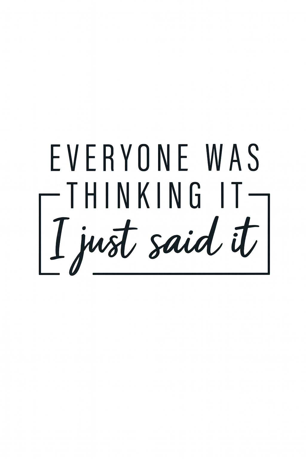 Bold Statement Graphic Tee