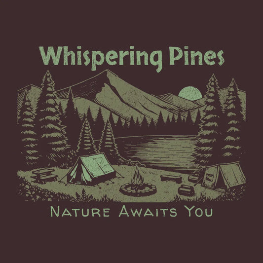 Whispering Pines Camping Tee