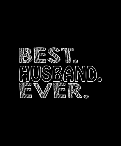 Best Husband Ever T-shirt (Black)