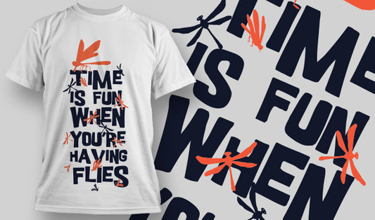 Fun Quote Graphic T-shirt (Black)