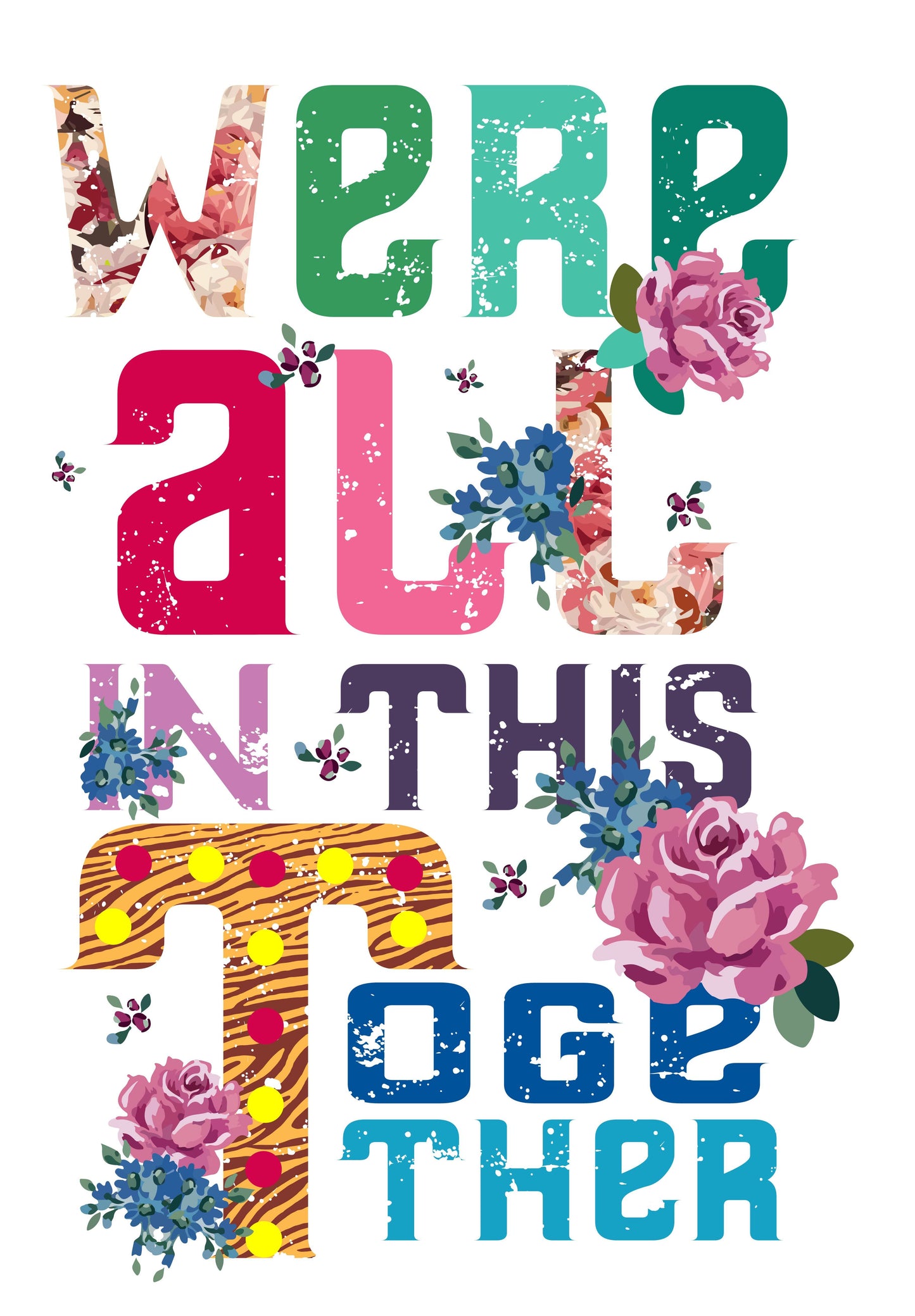 Together We Stand T-shirt (White)