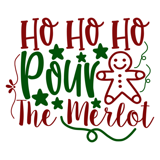 Holiday Gingerbread Wine T-shirt (White)