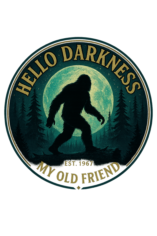 Hello Darkness Bigfoot T-shirt