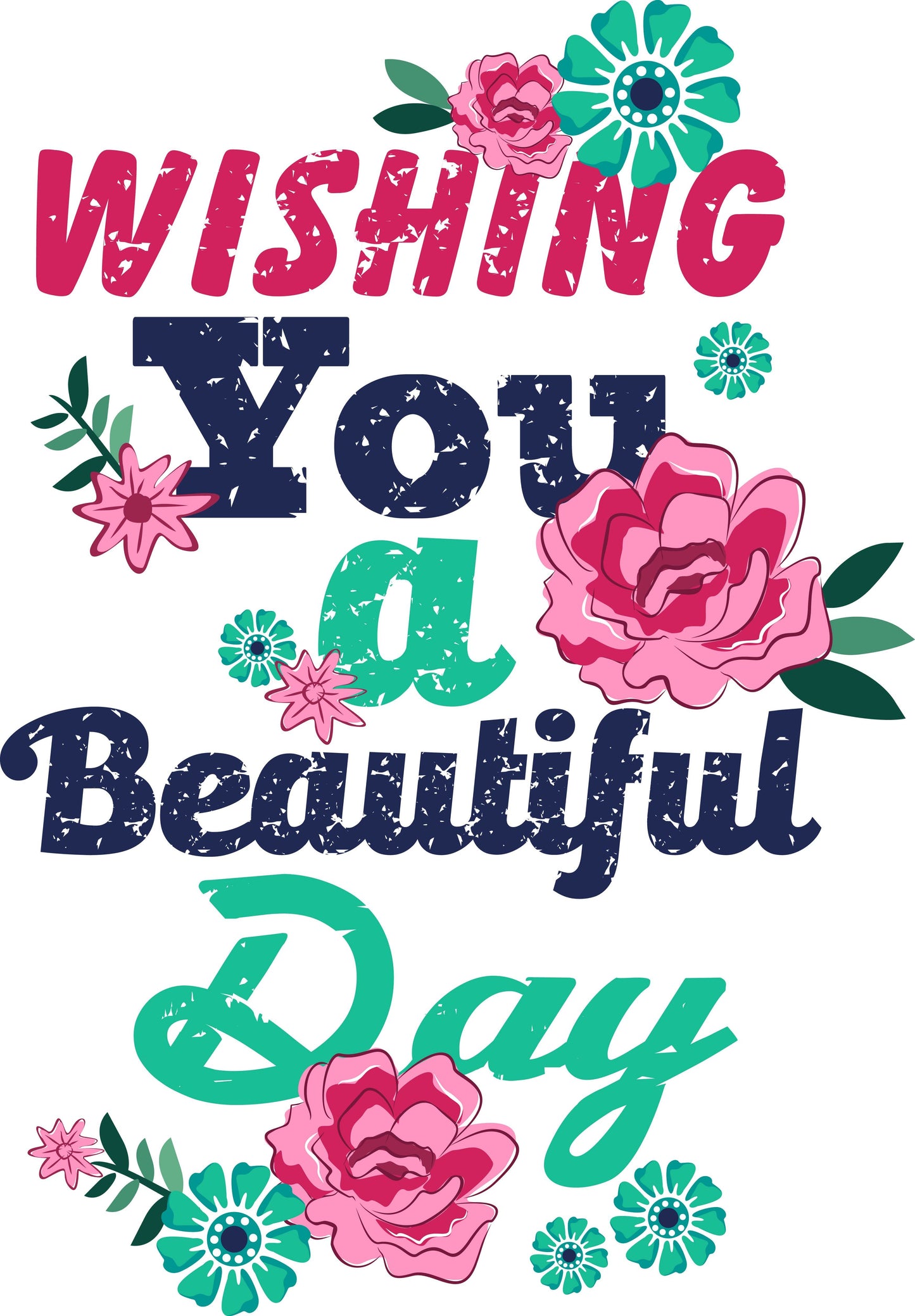 Wishing You A Beautiful Day (Black)