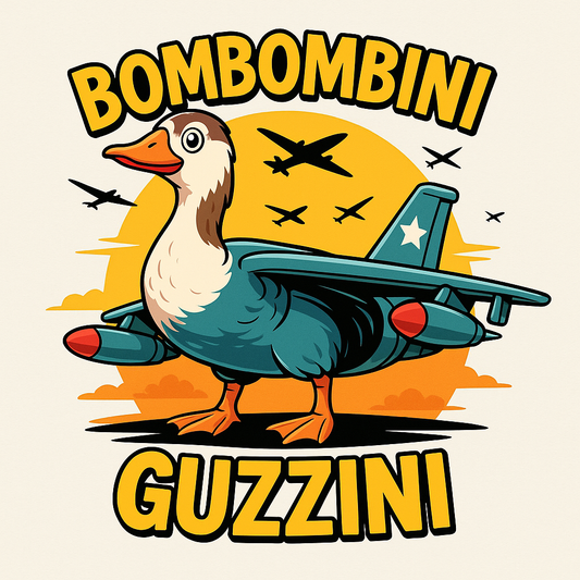 Italian Brainrot — Bombombini Guzzini — Tee (White)
