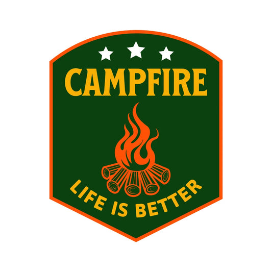 Campfire Life Is Better Tee