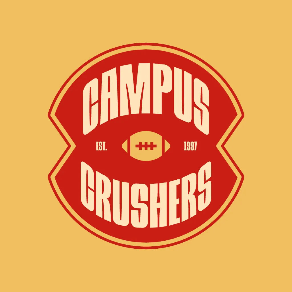 Campus Crushers Football Tee
