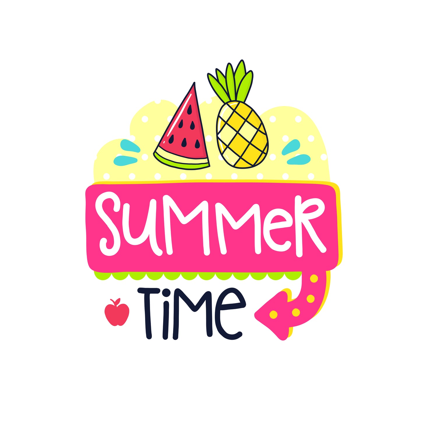 Summer Vibes T-shirt (White)