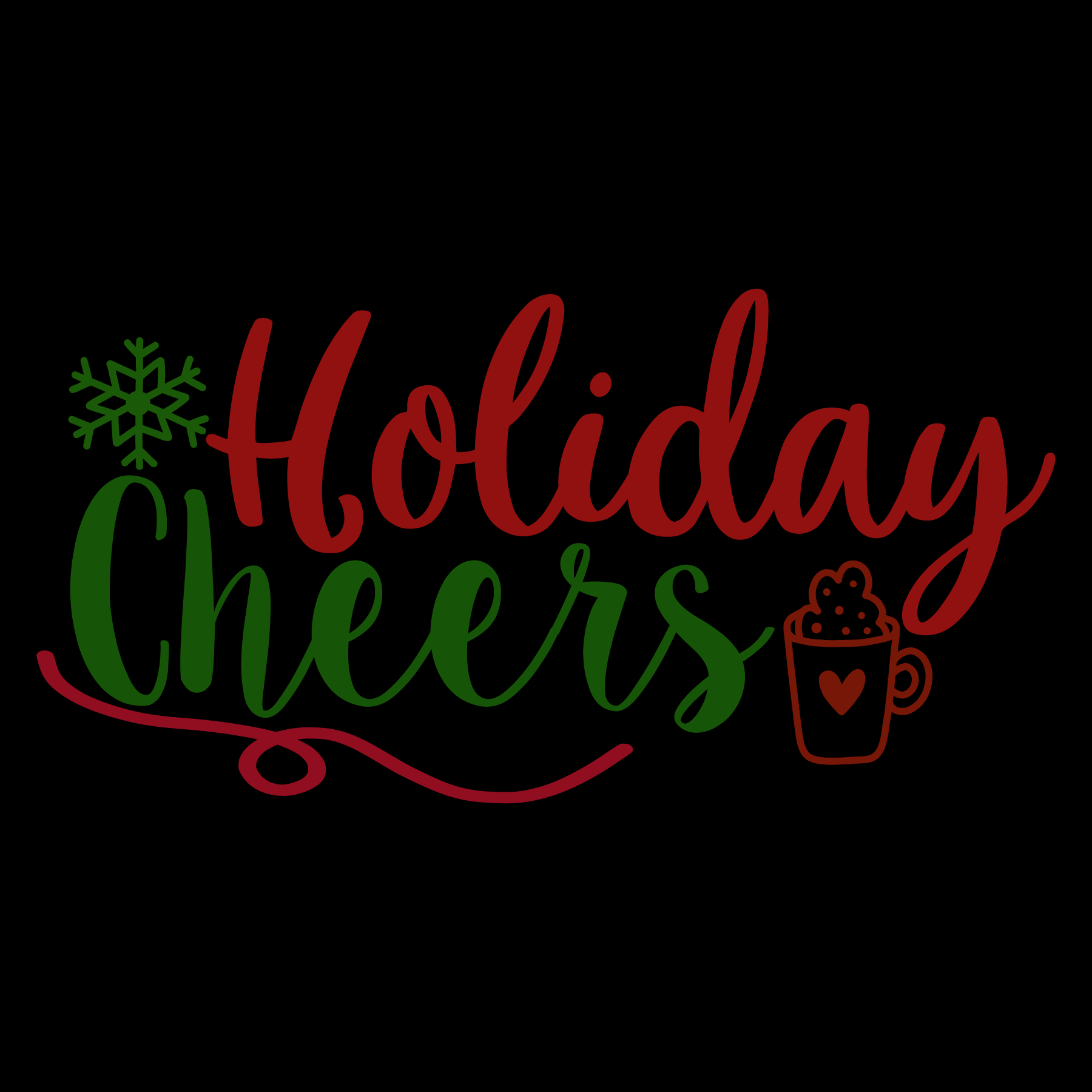 Holiday Cheers T-shirt (White)