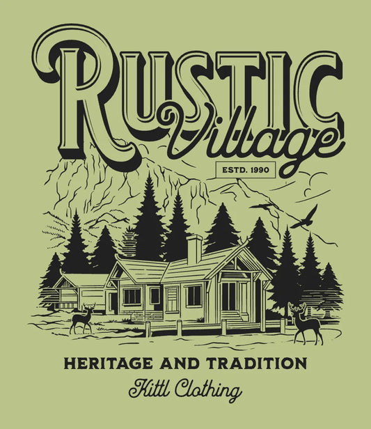 Rustic Village Heritage Tee
