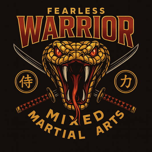 Fearless Warrior Viper Tee (Black)