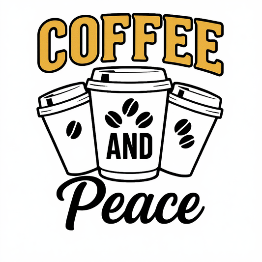 Coffee And Peace T-shirt