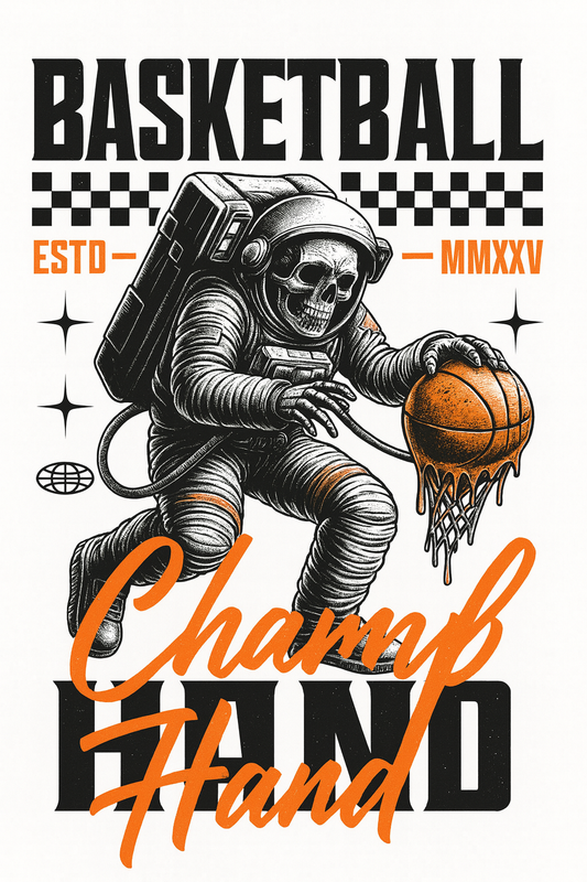 Astronaut Basketball Graphic Tee