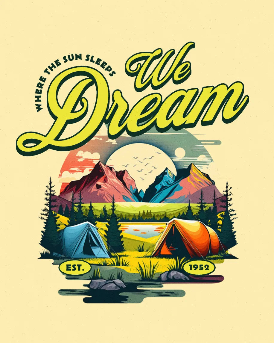 Dreamy Camping Adventure T-shirt