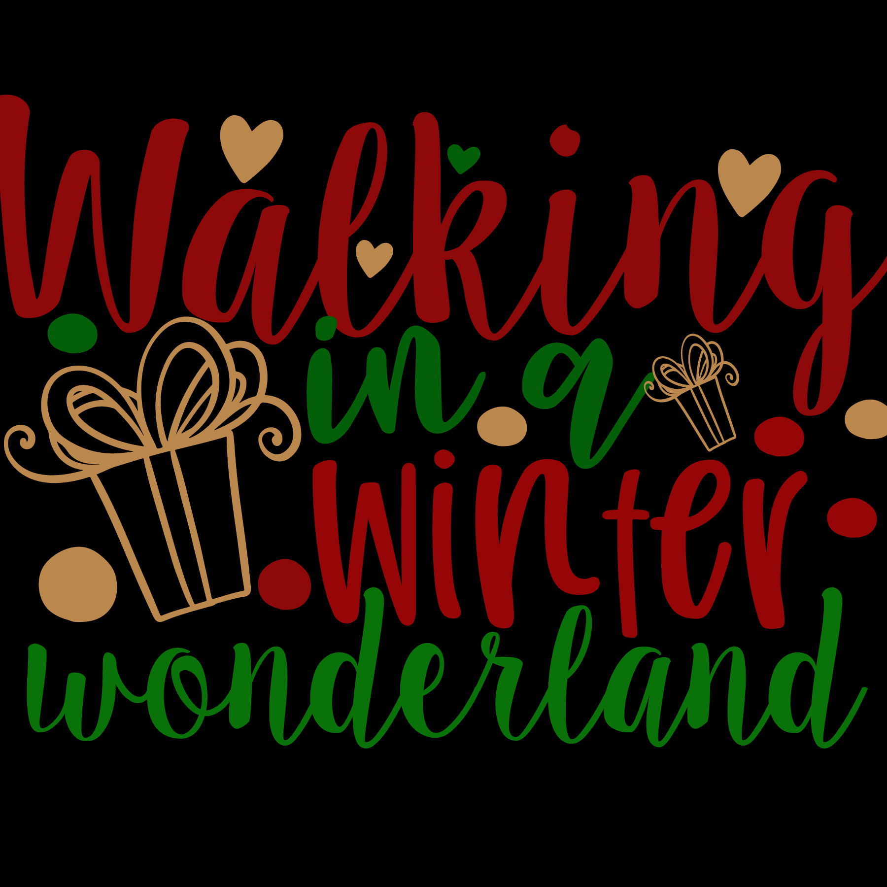 Walking In A Winter Wonderland (White)