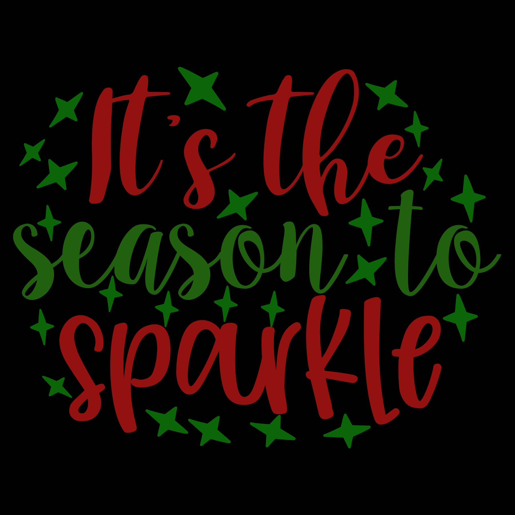 Season To Sparkle T-shirt (White)