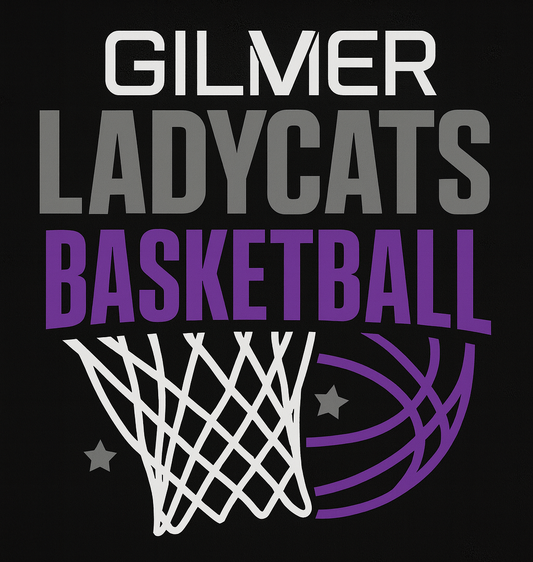 Gilmer Ladycats Basketball Tee