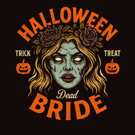 Dead Bride Halloween Tee (Black)