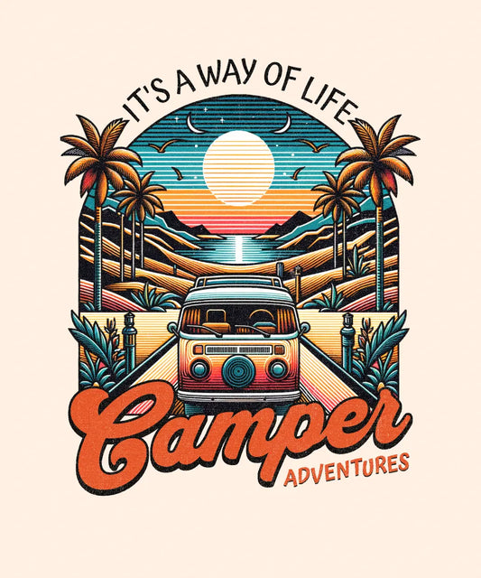 Camper Life Adventure T-shirt
