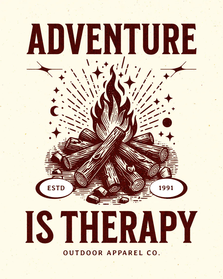 Adventure Is Therapy T-shirt
