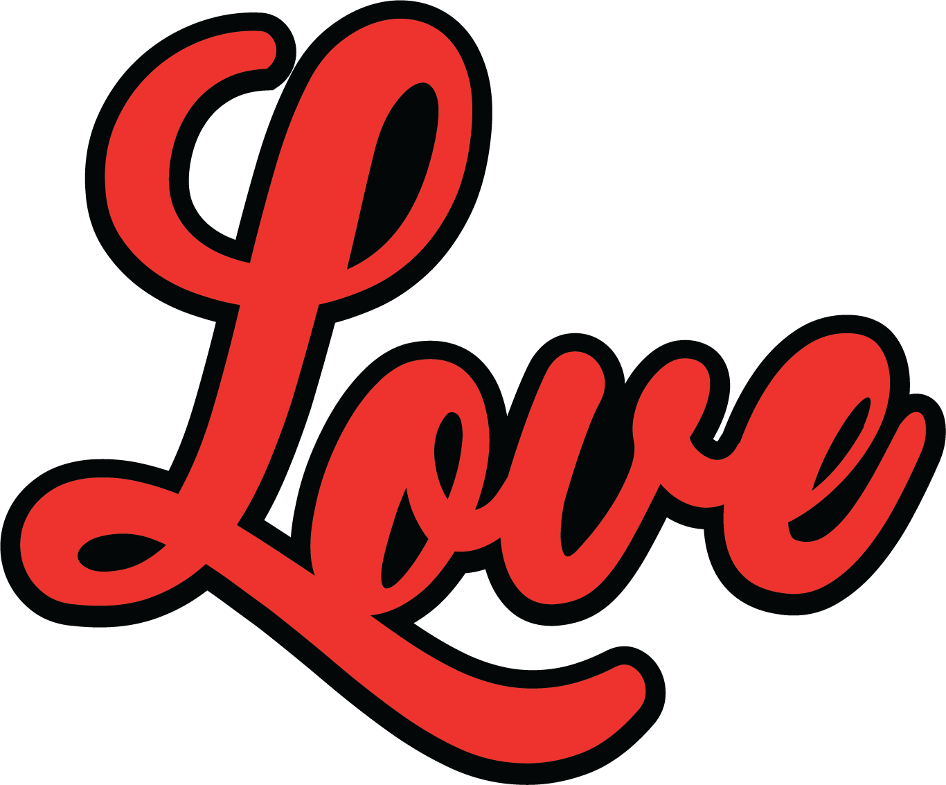 Stylish Love Graphic T-shirt (White)