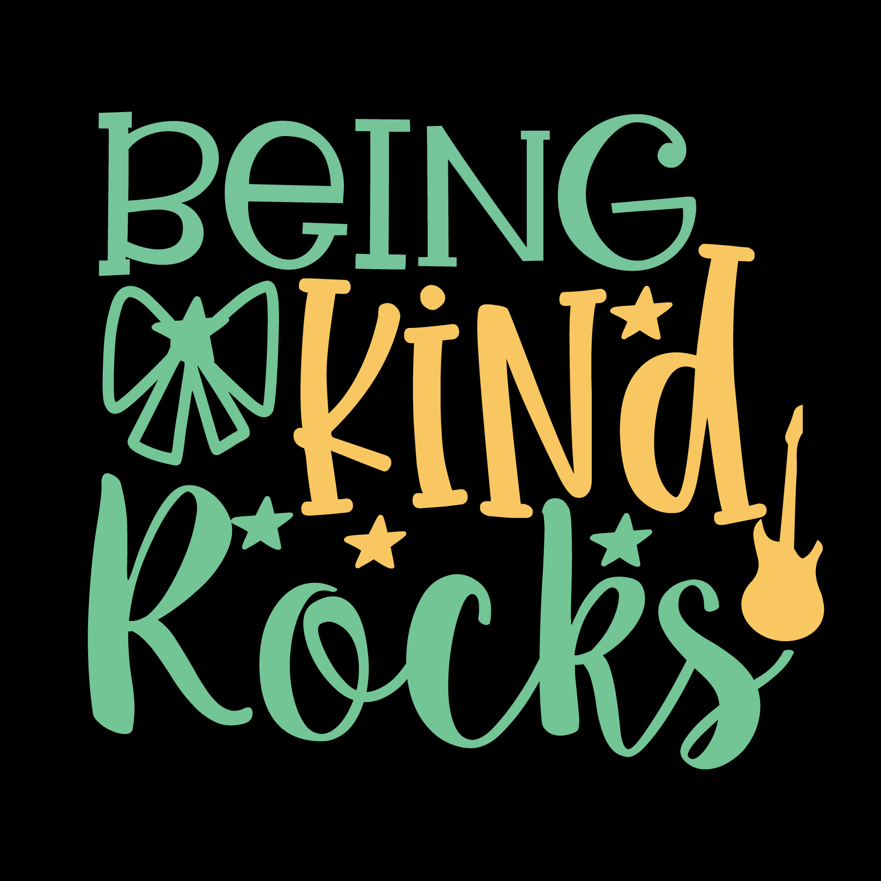 Being Kind Rocks- Tee