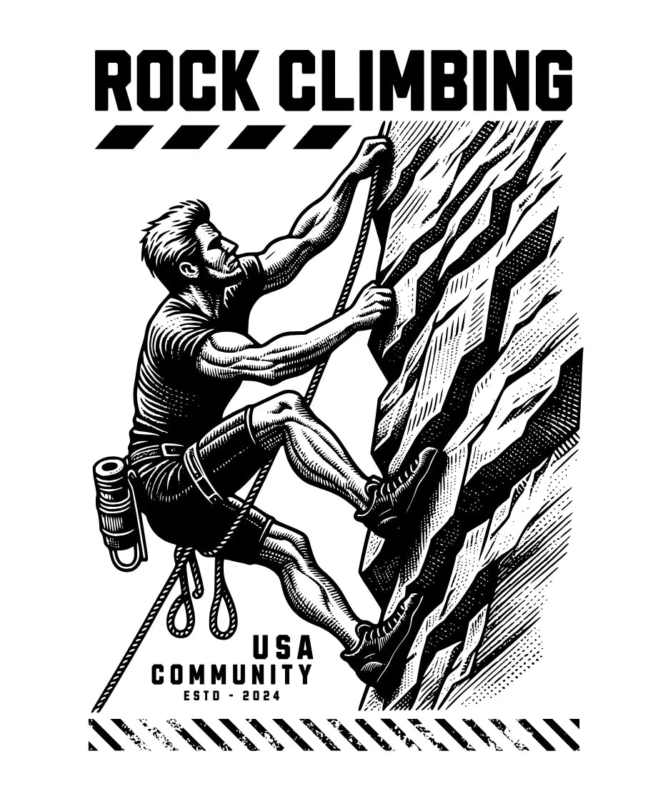 Rock Climbing Adventure Tee