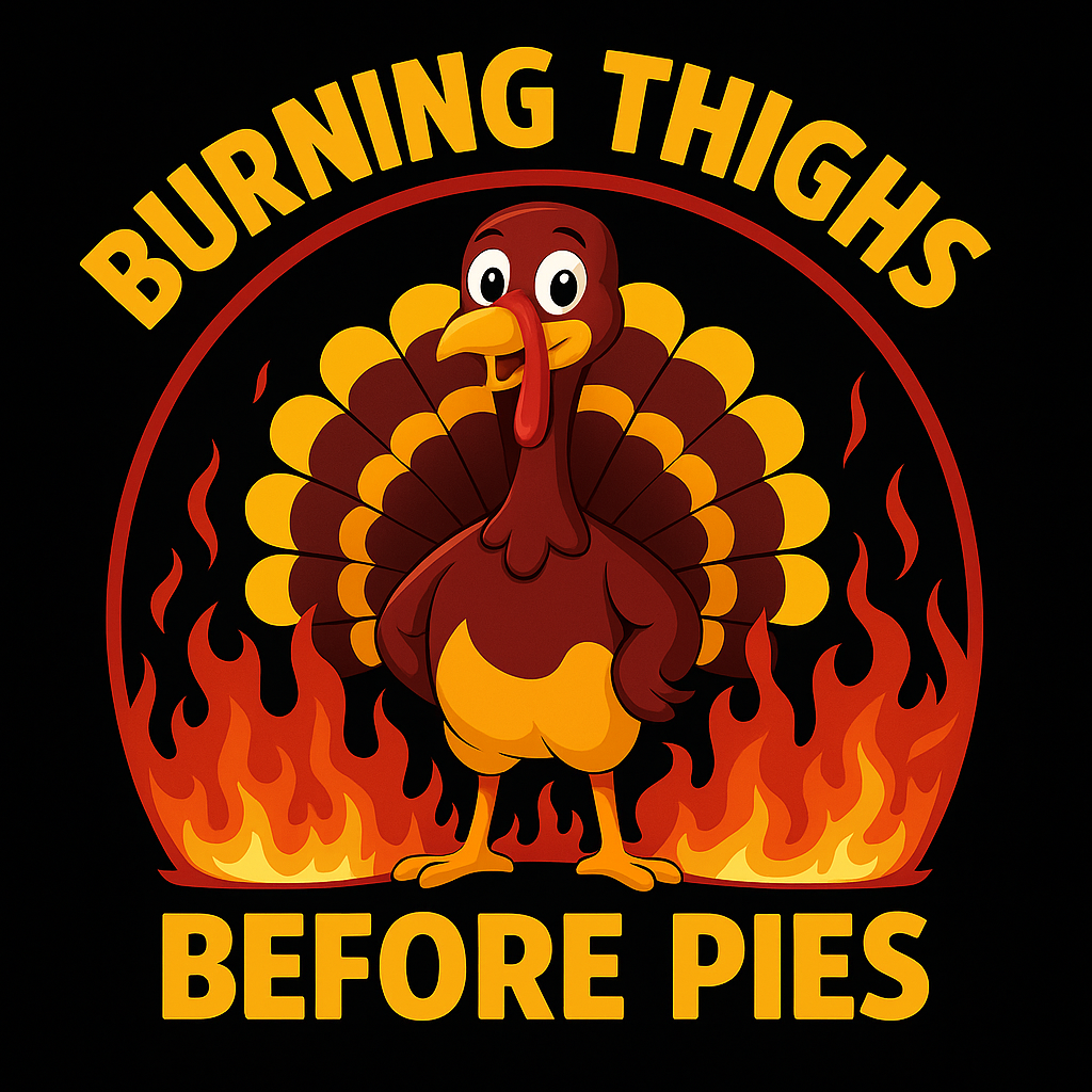 Thanksgiving Turkey Humor T-shirt (Black)