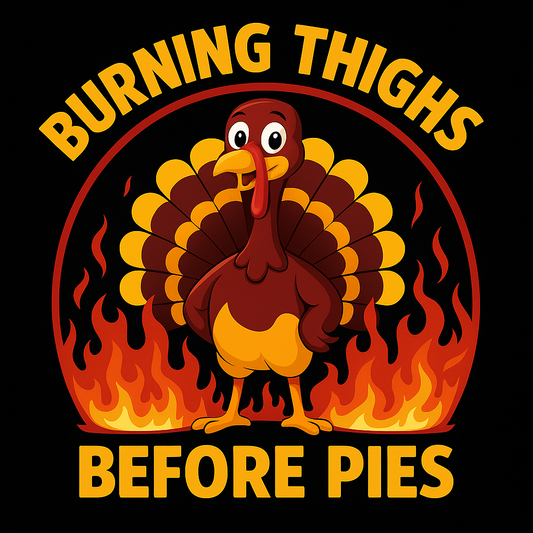 Thanksgiving Turkey Humor T-shirt (Black)