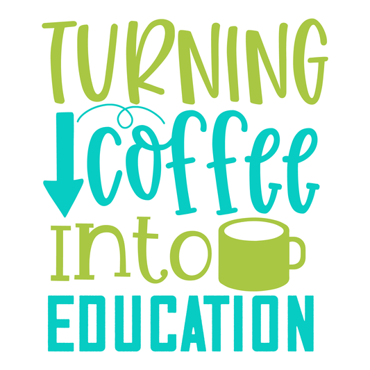 Coffee Education T-shirt (White)