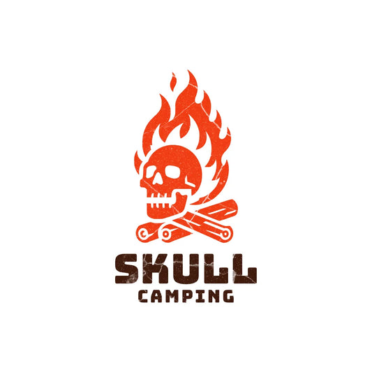Skull Camping Graphic Tee