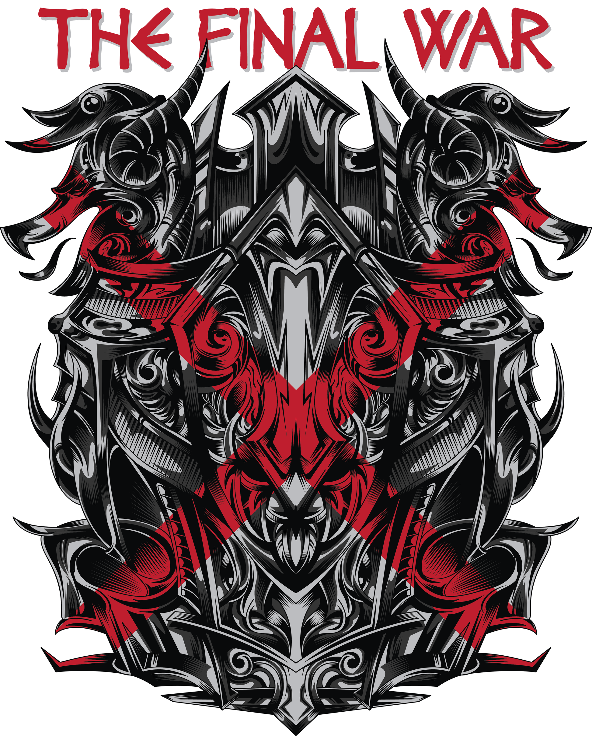 Epic Graphic Tee Design (White)