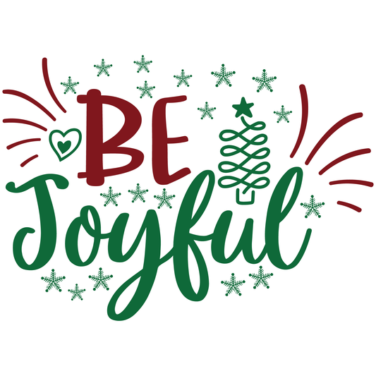 Be Joyful Holiday T-shirt (White)