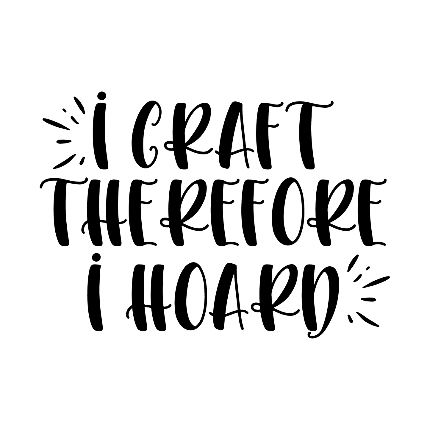 Crafting Enthusiast T-shirt (White)