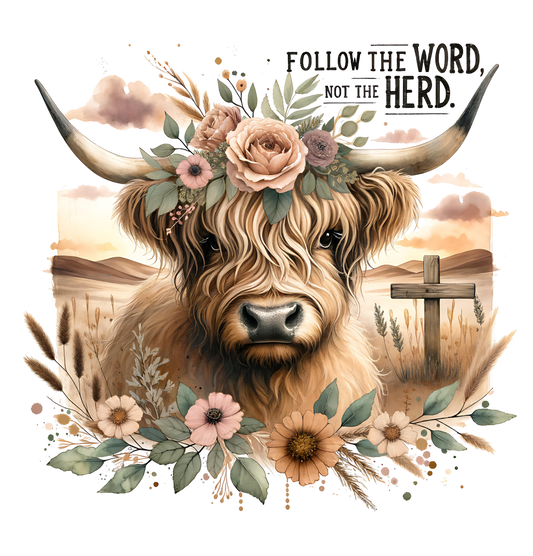 Follow the Word, Not the Herd — Tee (Sage)