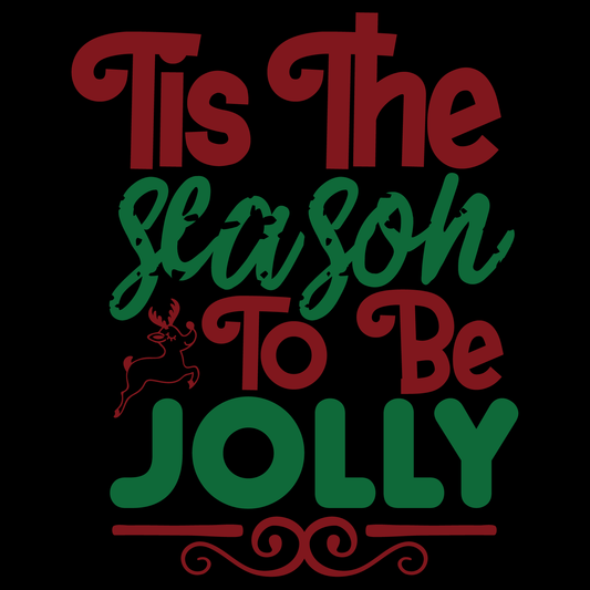 Seasonal Jolly T-shirt Design (White)