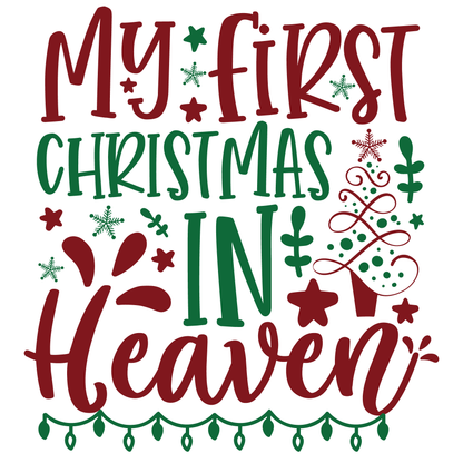 First Christmas In Heaven T-shirt (White)